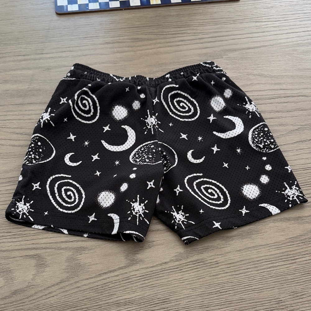 OVERTIME KIDS (sz Youth Medium) YNG DREAMERZ GALAXY MESH SHORTS - Picture 6 of 8